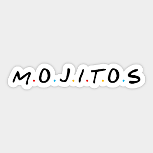 mojitos entre amis Sticker